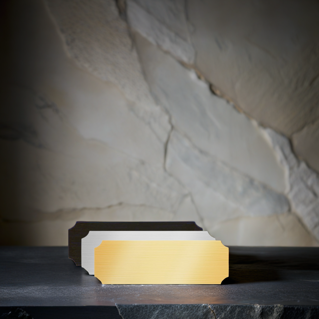 Scalloped Plate 50x16mm