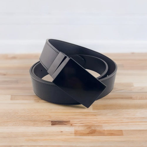 Black Belt With Metal Buckle