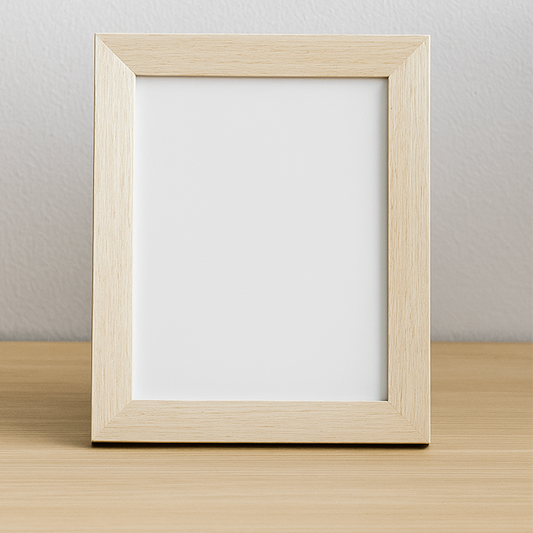 Light Oak Effect 6x4 Frame with Mount